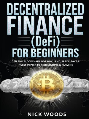 cover image of Decentralized Finance (DeFi) for Beginners